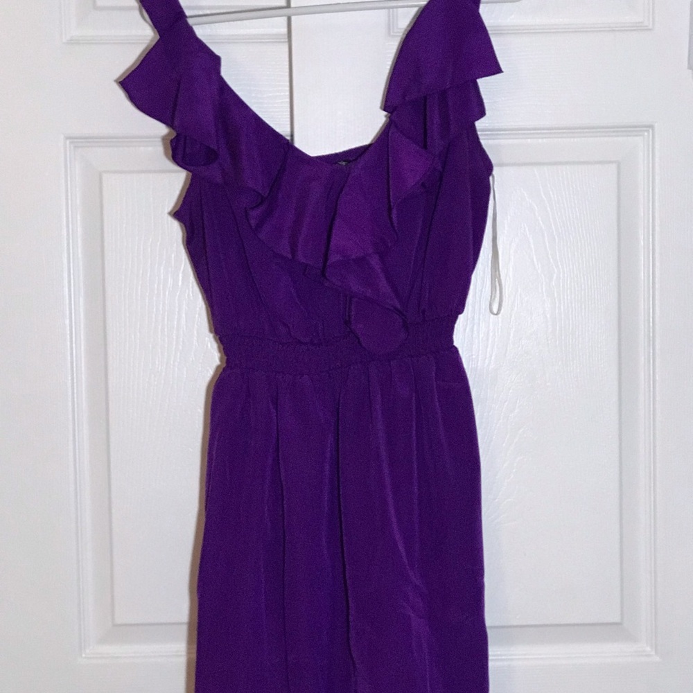 Purple party dress